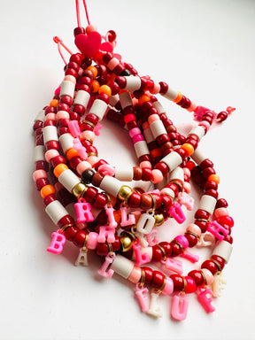 Anti-tick bead band - Sprinkles Burgundy