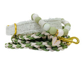 Autumn Collection - Halsband Teddy White Pepper