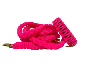 Paracord Classic Neon Rosa Extra Long