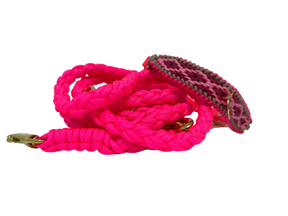 Paracord Classic Neon Rosa Extra Long