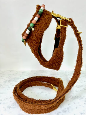 Autumn Collection - Soft harnas Teddy Cinnamon
