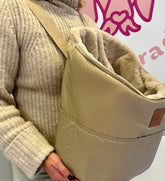 Peluche Paradise Carrier Bag - Charly Beige