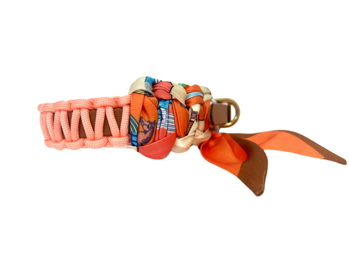 Lilly zalm halsband
