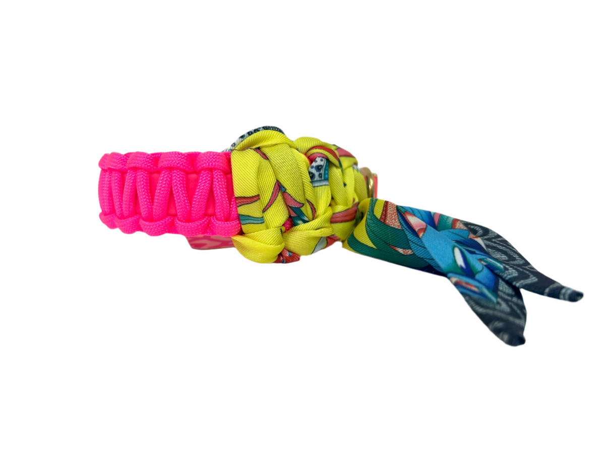 Lilly Neon Pink halsband