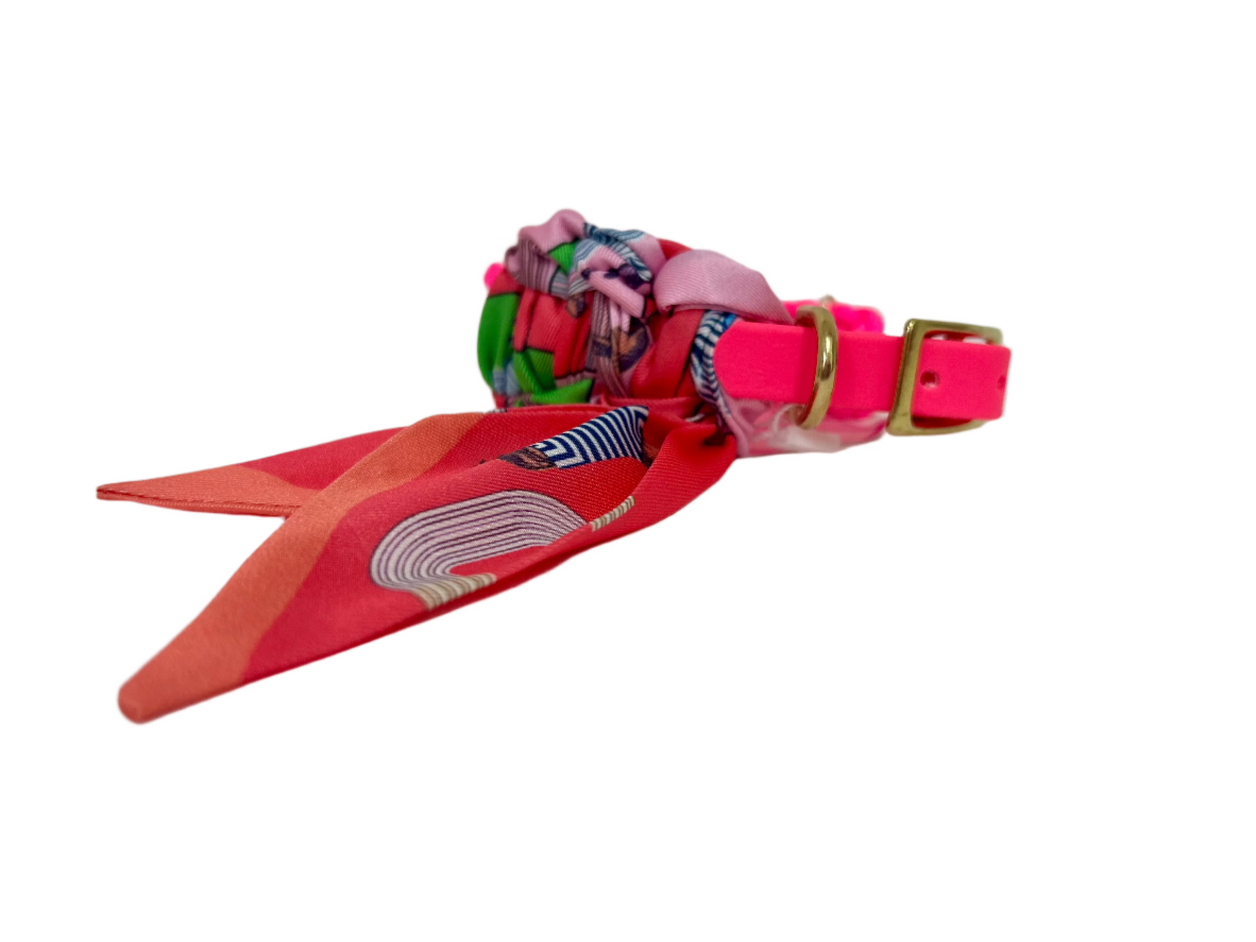 Lilly Neon Pink halsband