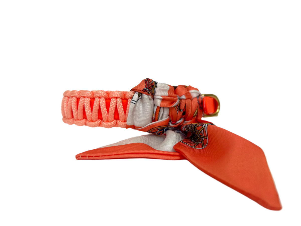 Lilly Neon zalm halsband