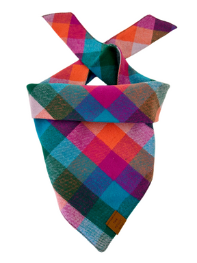 Color Pop Plaid Flannel Bandana