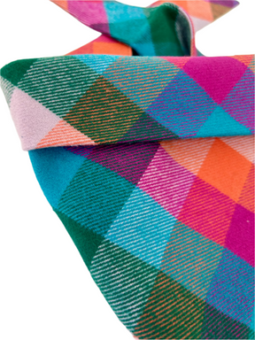 Color Pop Plaid Flannel Bandana