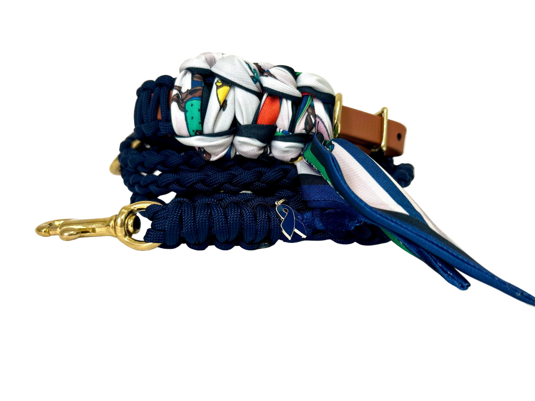 Lilly Dark Blue halsband