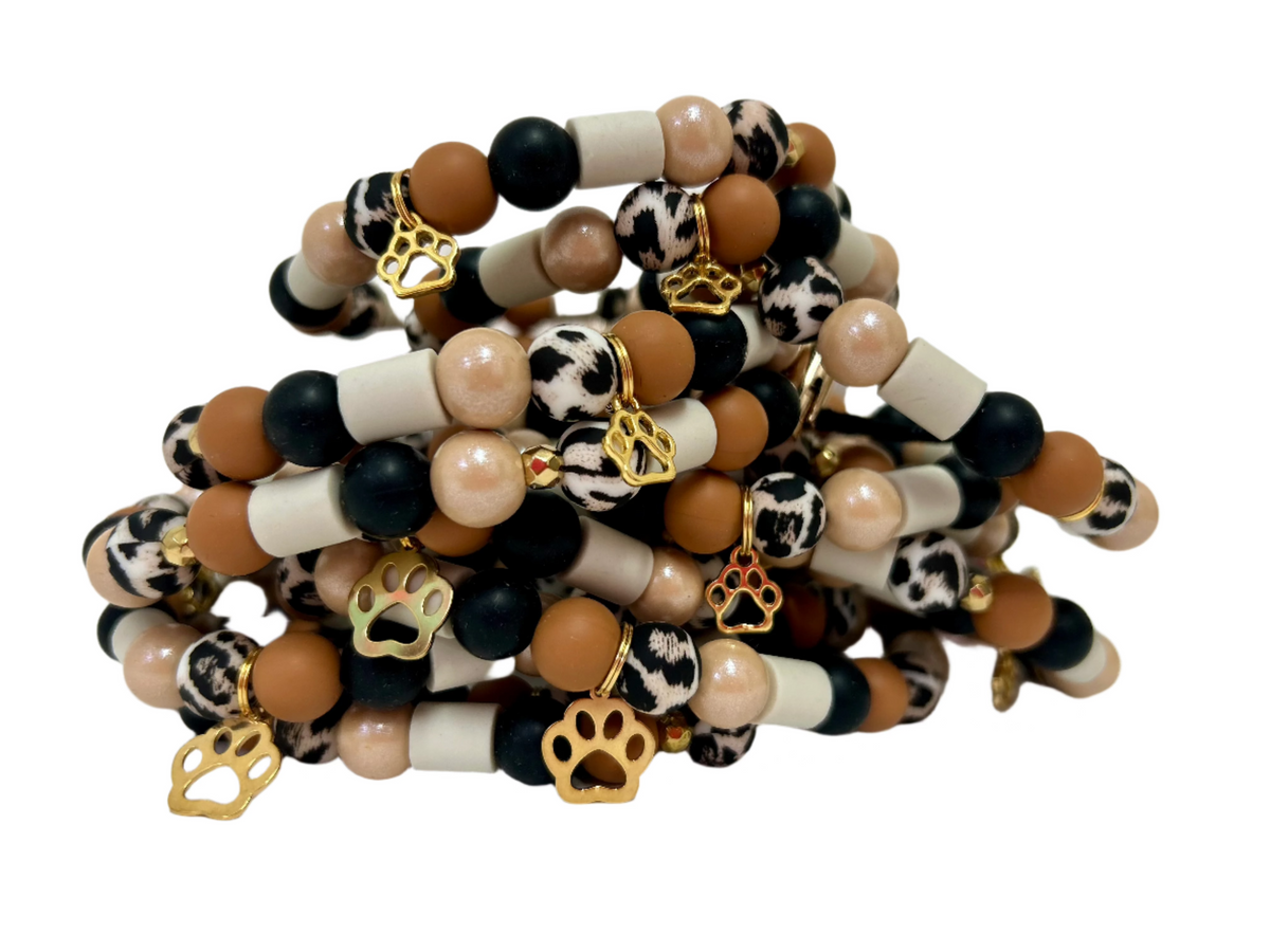 Anti -sign Beading band - Leopard