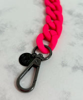 Chew Chain Neon Pink