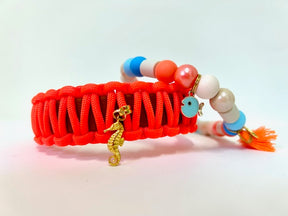 Flower Collection - Anti -Sign Beading Band - Blue Rain