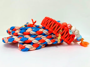 Flower Collection - Anti -Sign Beading Band - Blue Rain