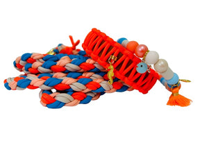 Collection de fleurs - collier de pluie bleue