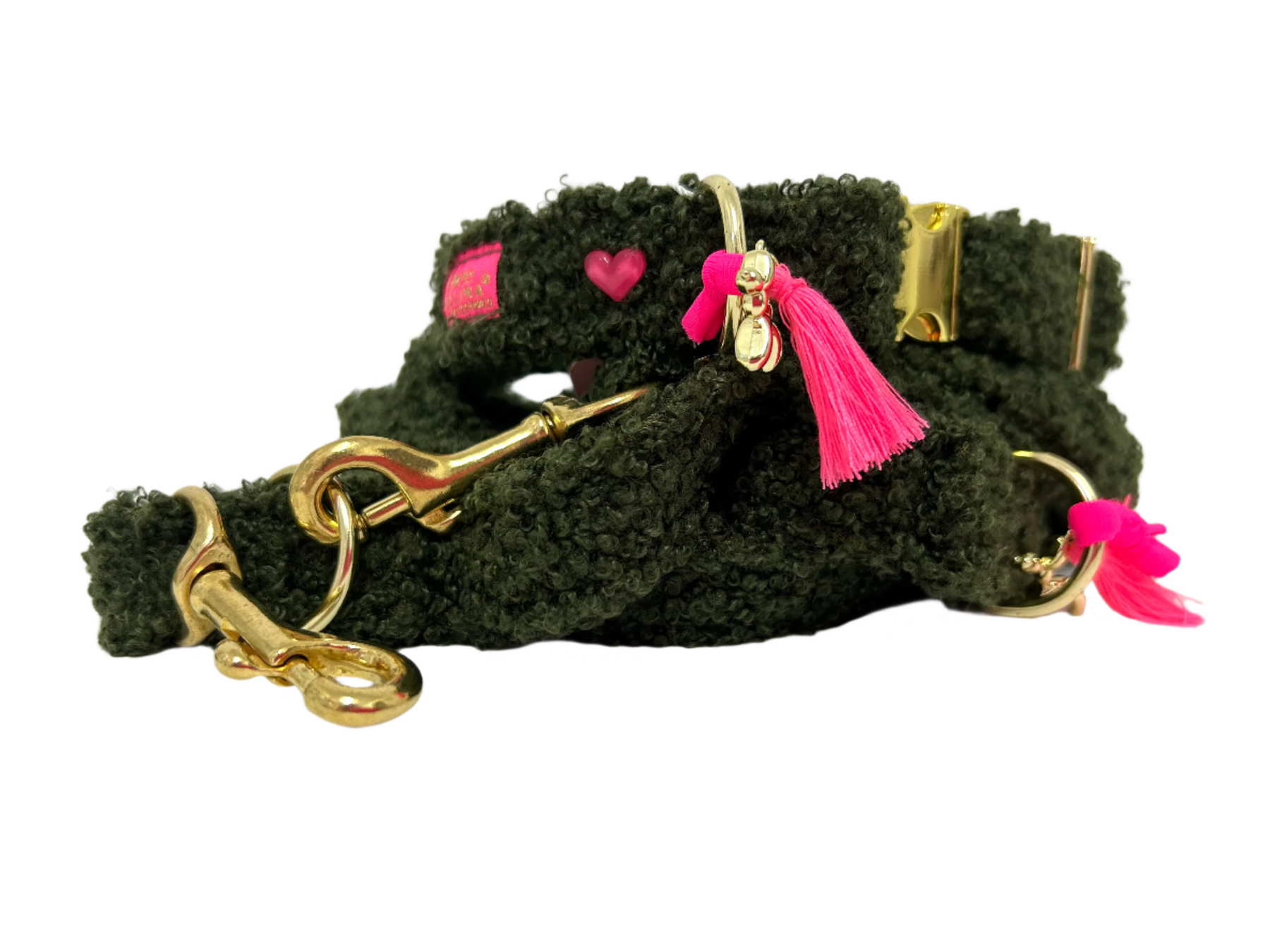 Teddy Khaki halsband