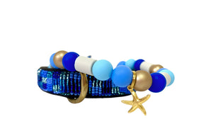 Anti -sign Beading band - Blue Lagoon
