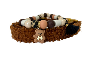 Anti-teken kralenband - Leopard