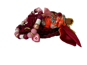 Anti-tick band Burgundy