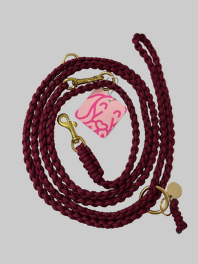 Paracord Burgundy Leiband