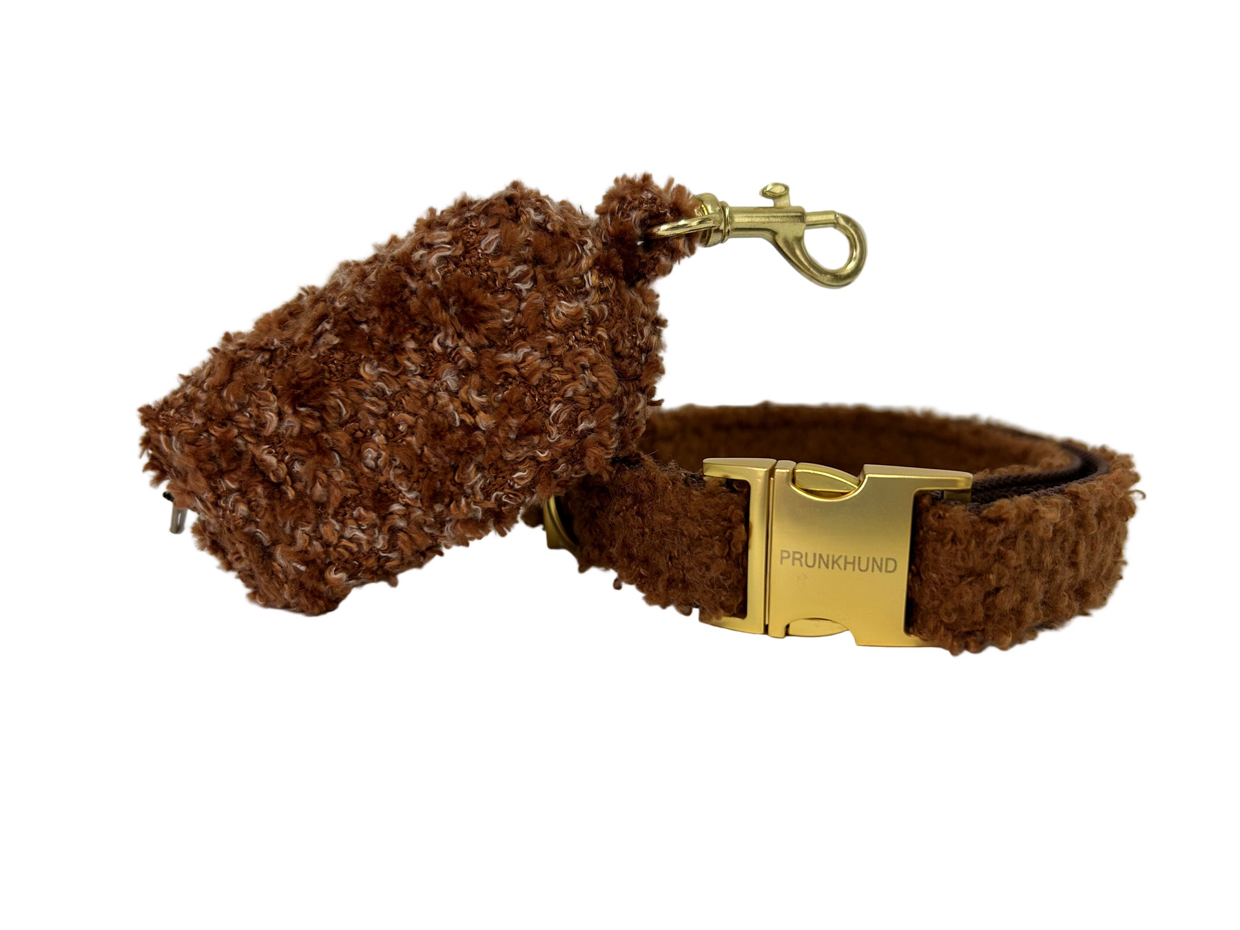 Porte-merde porte-cacs en peluche de cannelle