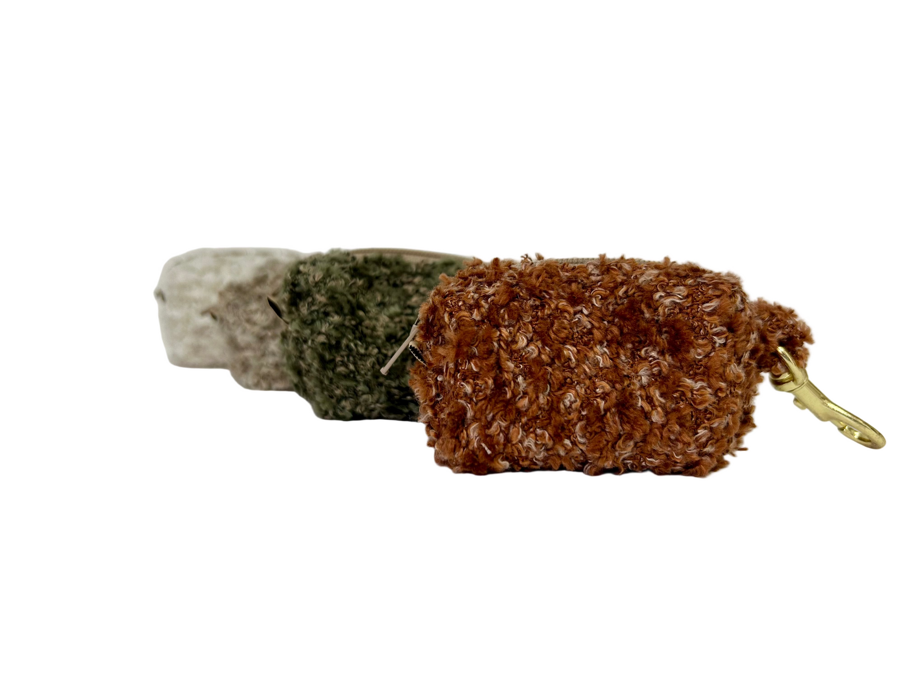 Porte-merde porte-cacs en peluche de cannelle