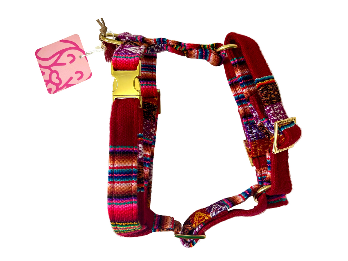 Bohemian Burgundy harnas