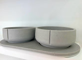 Set Slow Feeder Dolphin Gray Polysand