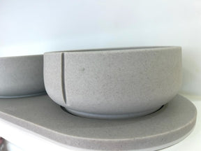 Set Slow Feeder Dolphin Gray Polysand