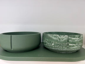 Set Slow Feeder Green Polysand