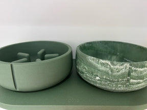 Set Slow Feeder Green Polysand