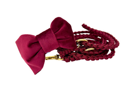 Paracord Burgundy Leiband