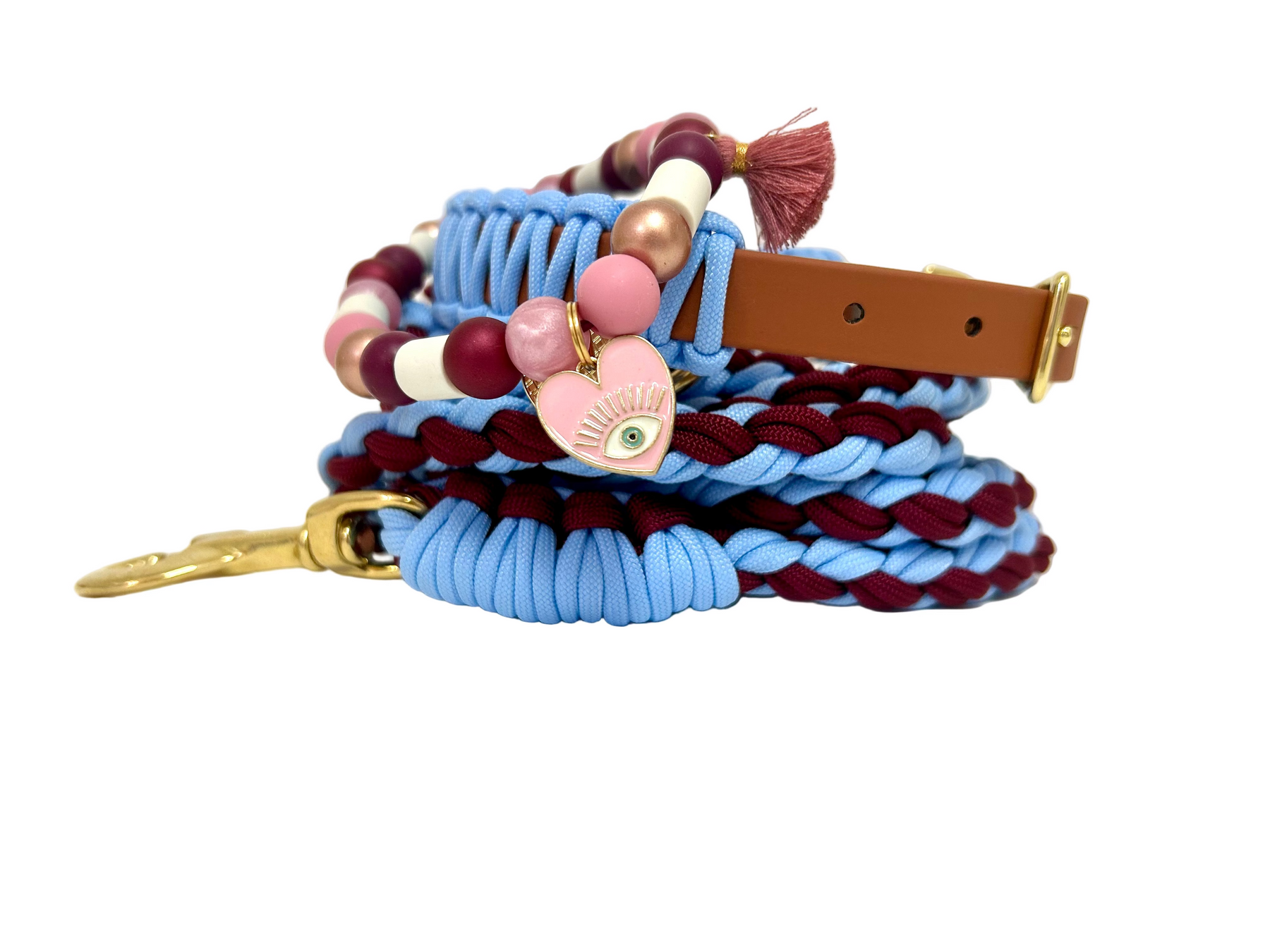 Col classique Bleu Clair