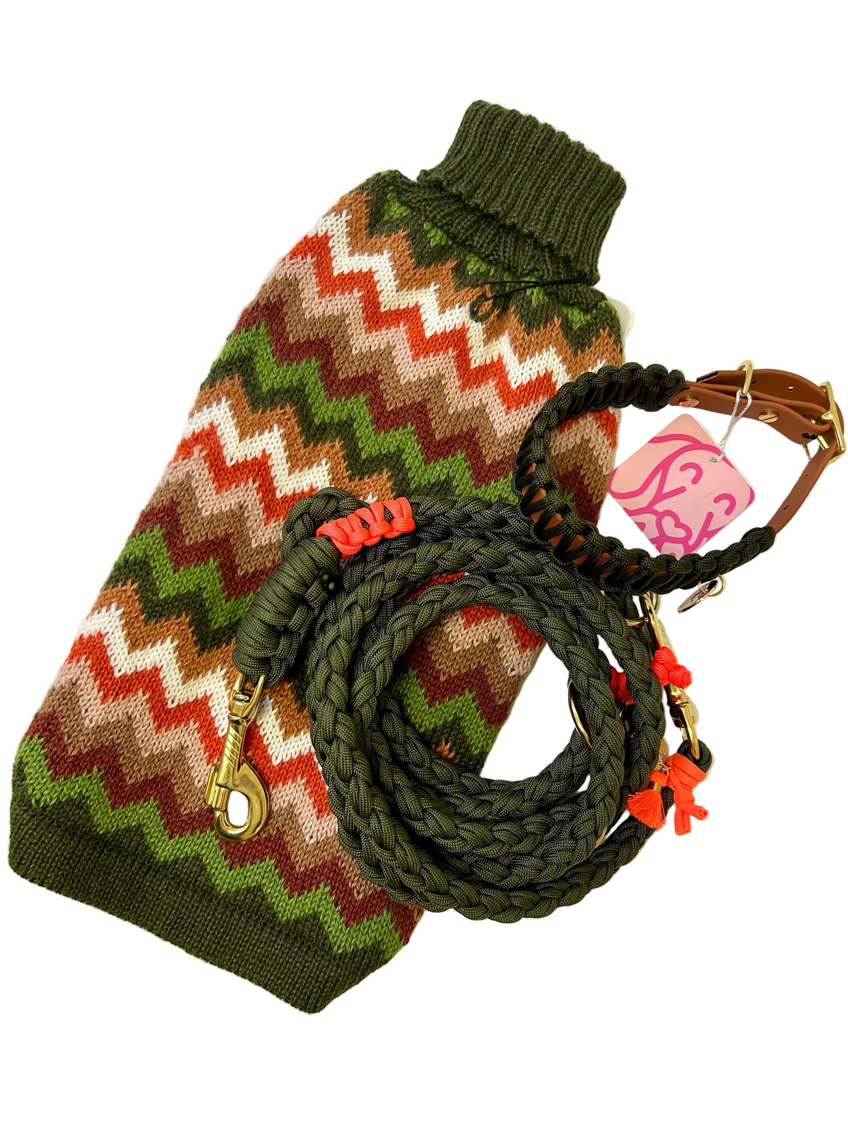 Dark Olive Classic Halsband