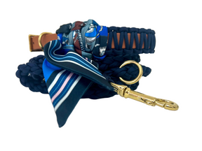 Paracord Dunkelblau extra lang