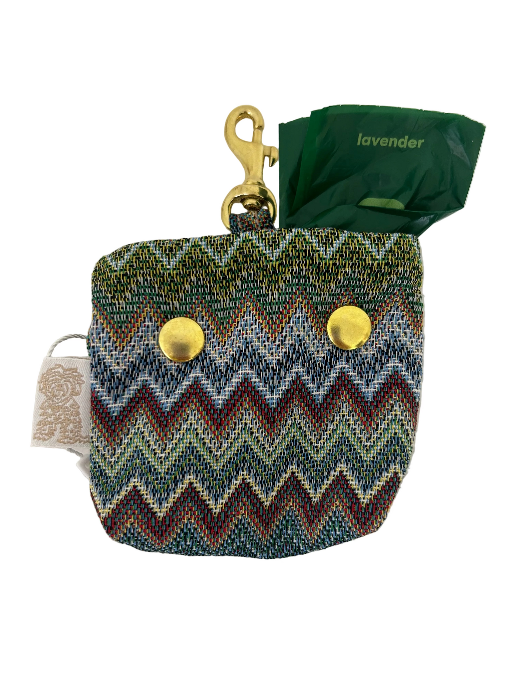 Dahlienblauer Kotbeutelhalter