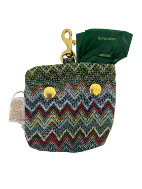 Dahlienblauer Kotbeutelhalter