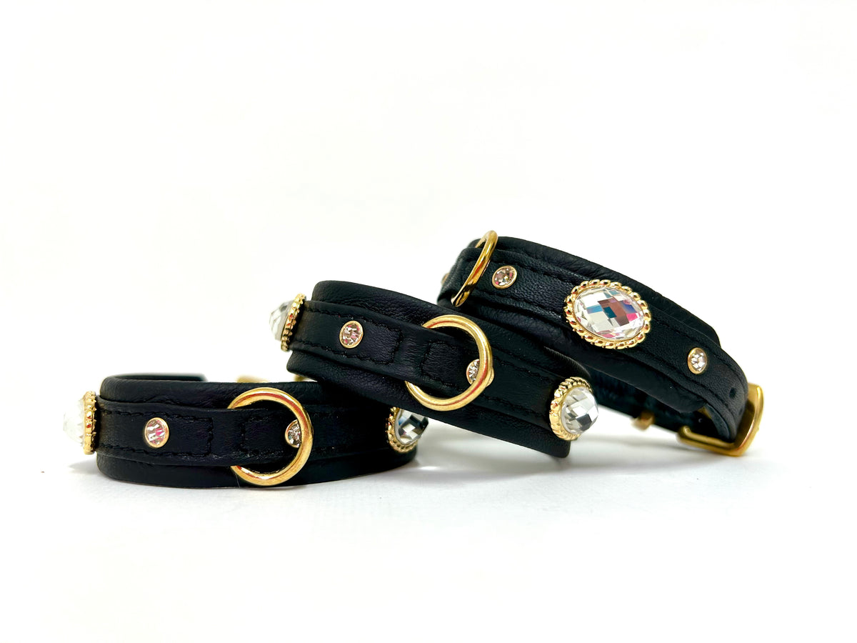 Mini Diamond Schwarz Gold