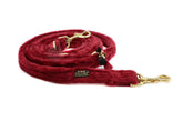 Cashmere Leiband Dark Red