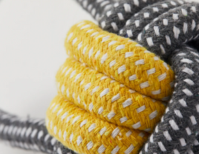 Traws de boucle double chic - Jaune