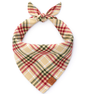 Egg Nom Plaid Flannel Bandana