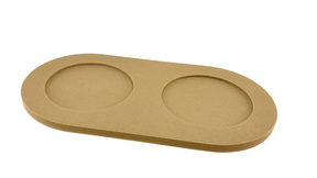 Set long ears camel brown