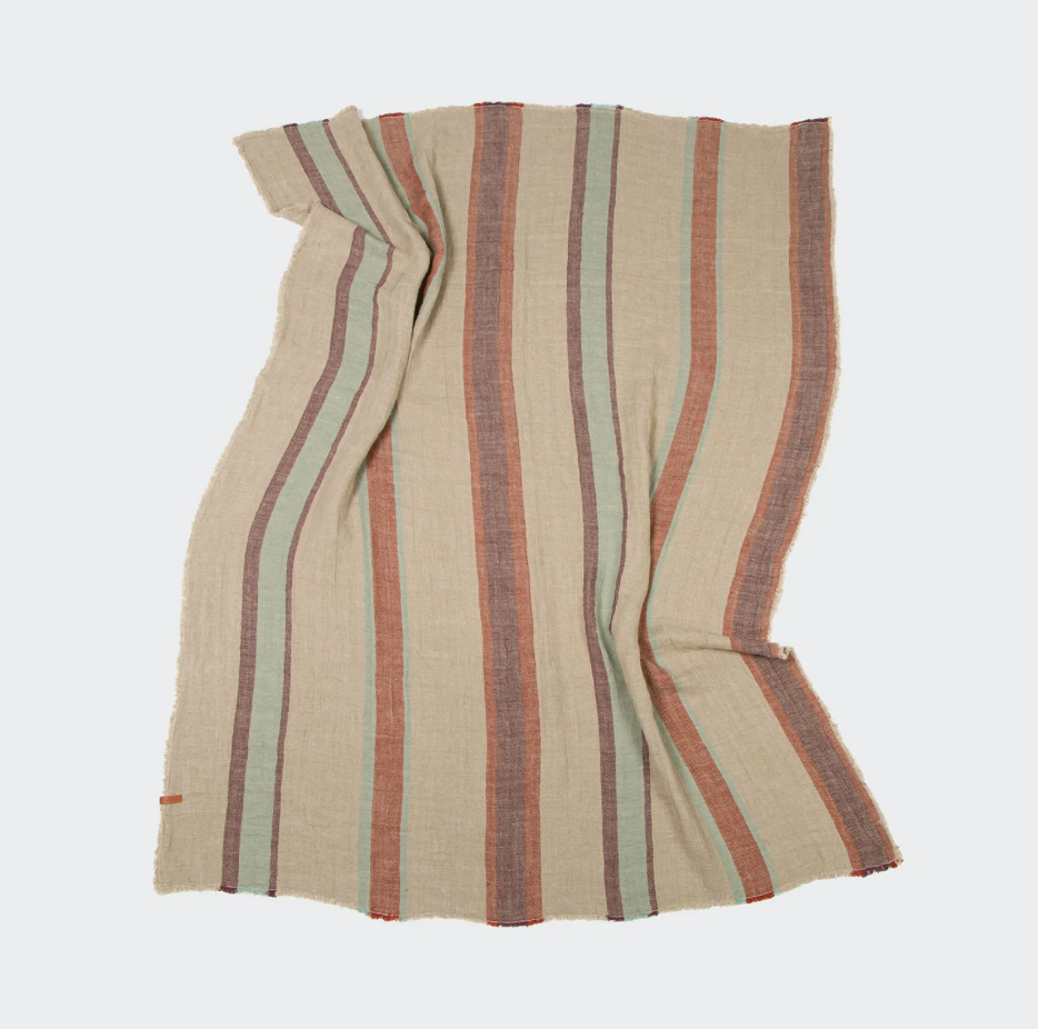 Linen Stripes deken
