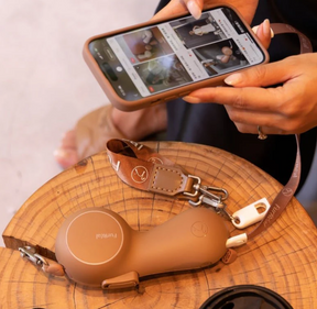 Luxury Leash met verwarming / lader Bruin 2.0