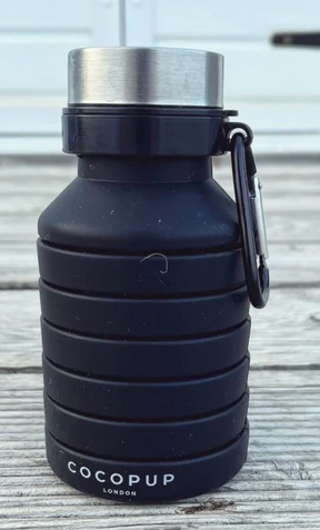 Water bottle folding black