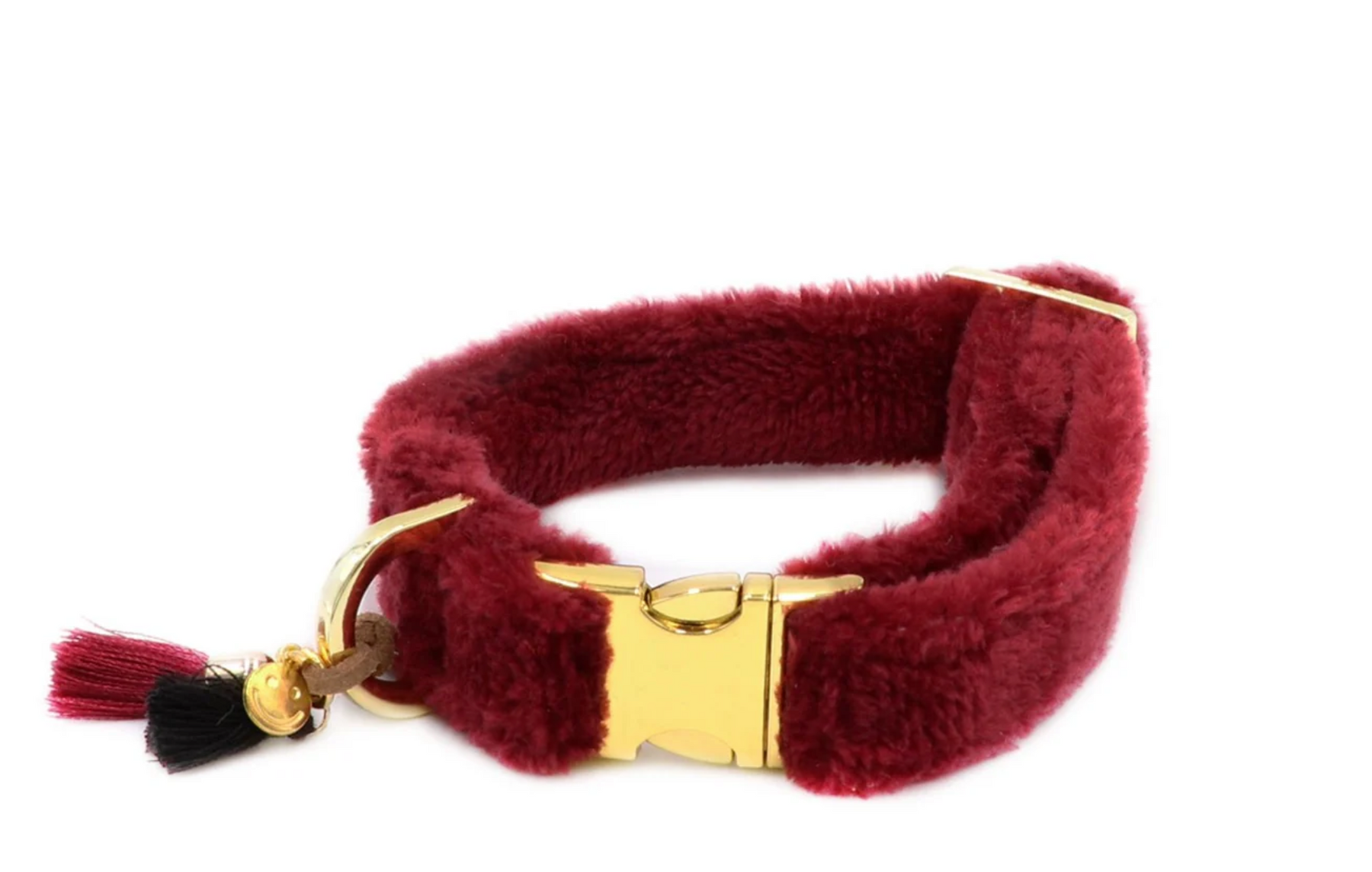 Cashmere Collar Dark Red