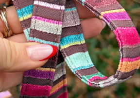 Rainbow Cacao leiband