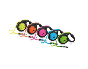 Cordon Flexi Neon Geel - 5m