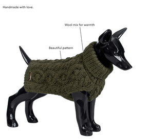 Knit Sweater Green