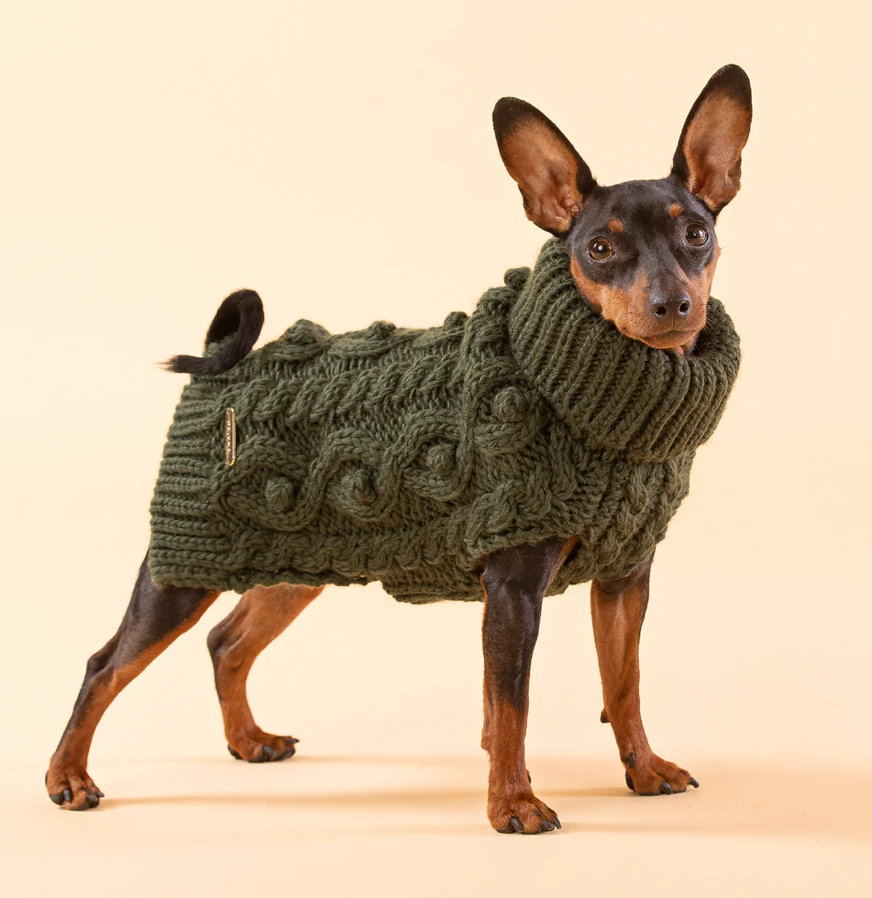 Knit Sweater green