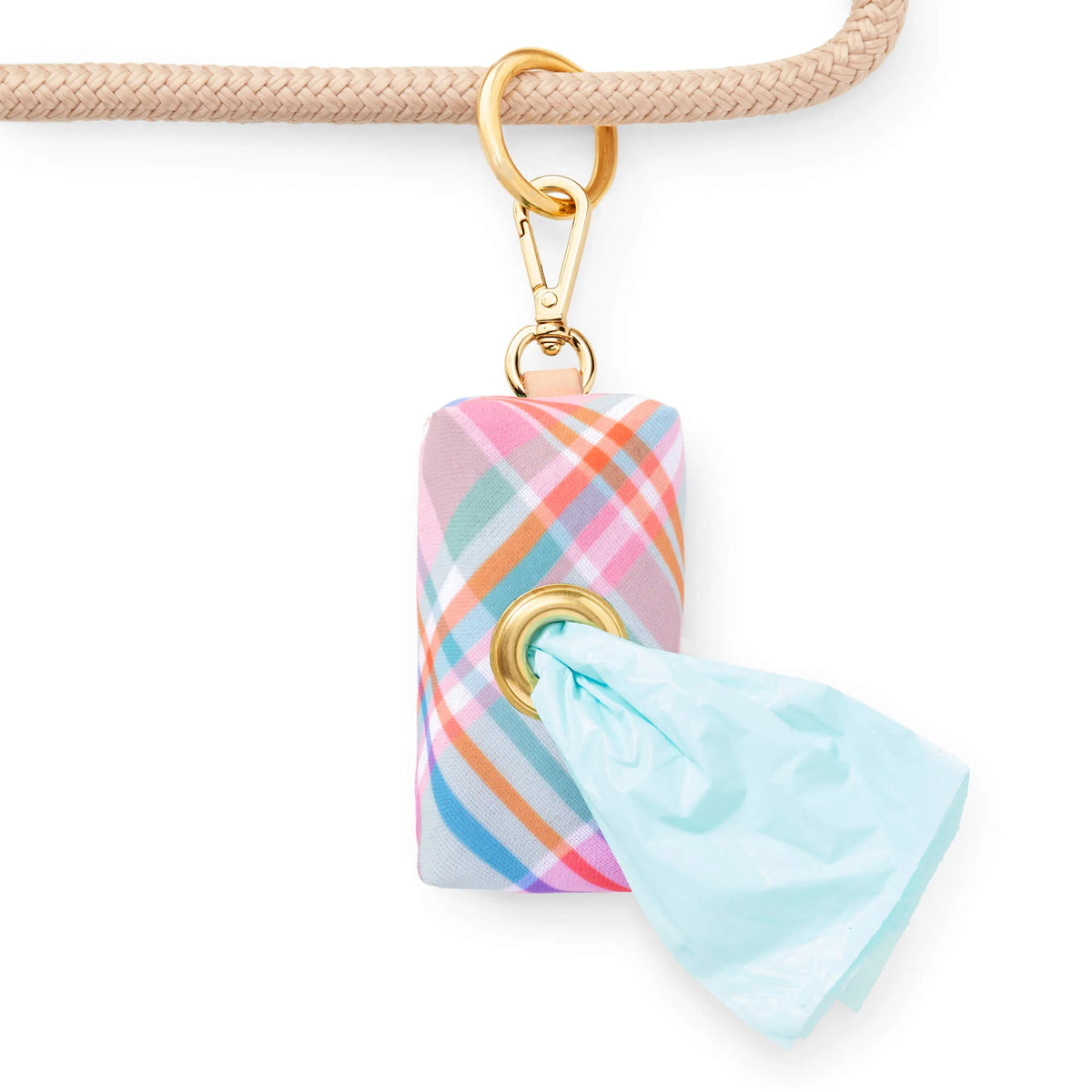 Poop bag holder waxed evergreen